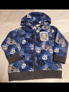 LITTLE REBELS BLUE FASHION BOYS JACKET